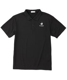 ルコック le coq sportif マルチトレ－ニング トップス単品（シャツ短） エコペットポロシャツシャツ ブラック(BLK) M QMMTJA70Z