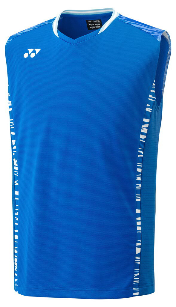 【メール便発送品】ヨネックス YONEX テニス・バドミントン ウエア（メンズ） メンズゲームシャツ（ノースリーブ） ブラストブルー(786) SS 10477