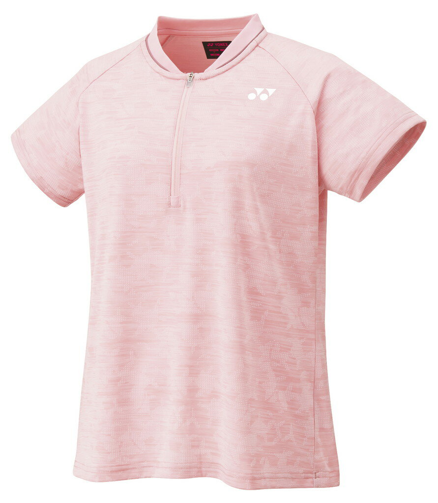 【メール便発送品】ヨネックス YONEX テニス・バドミントン ウエア（ウィメンズ） ウィメンズゲームシャツ フレンチピンク(128) S 20652
