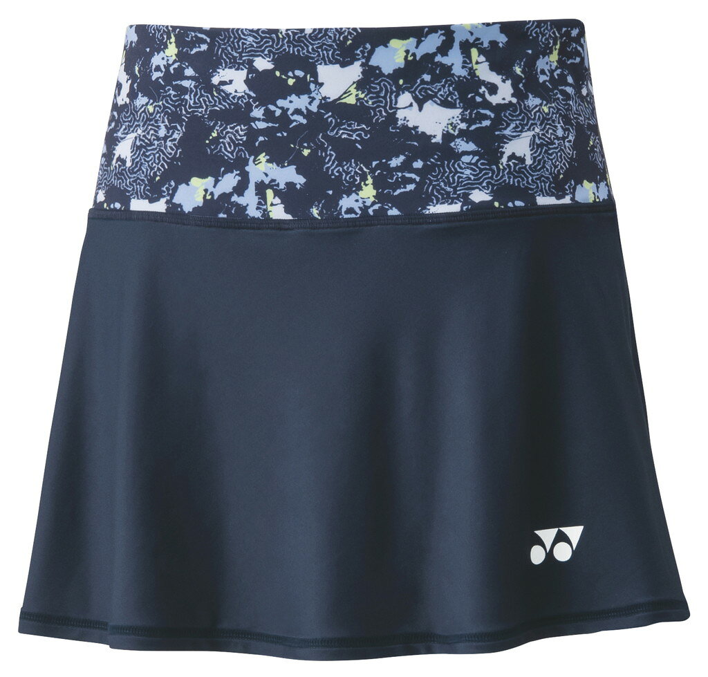【メール便発送品】ヨネックス YONEX テニス・バドミントン ウエア（ウィメンズ） ウィメンズスカート ネイビーブルー(019) XO 26078