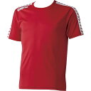 アリーナ arena スイム 半袖シャツ（メンズ） チームラインTシャツ レッド(RED) XO ARN-6331