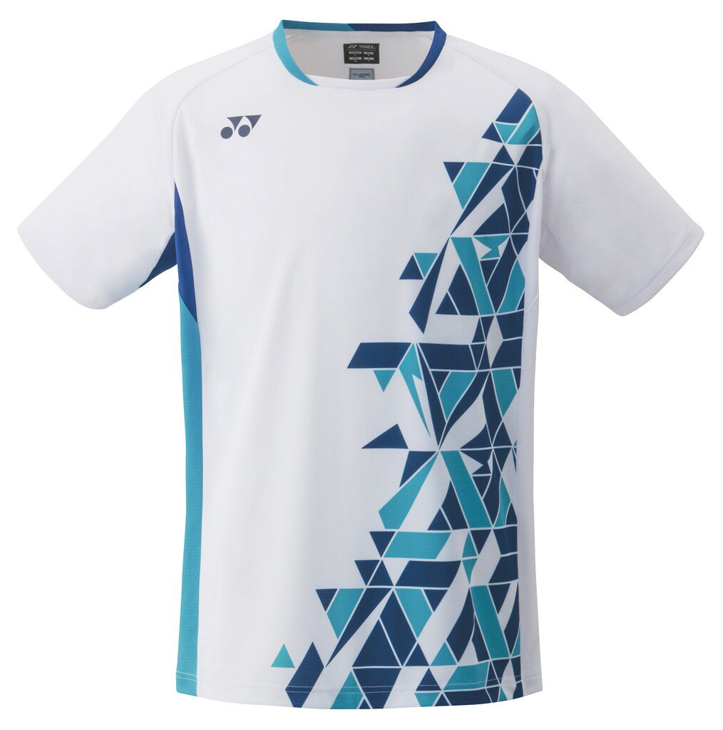 【メール便発送品】ヨネックス YONEX テニス・バドミントン ウエア（メンズ） メンズゲームシャツ（フィットスタイル） ホワイト(011) XO 10442
