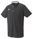 【メール便発送品】ヨネックス YONEX テニス・バドミントン ウエア（ユニ） ユニゲームシャツ（フィットスタイル） ブラック(007) SS 10455
