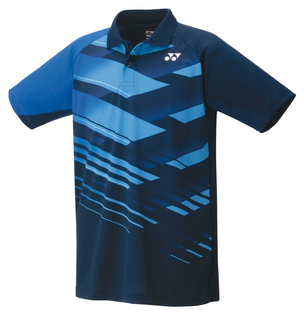 【メール便発送品】ヨネックス YONEX テニス・バドミントン ウエア（ユニ） ユニゲームシャツ ネイビーブルー(019) SS 10471
