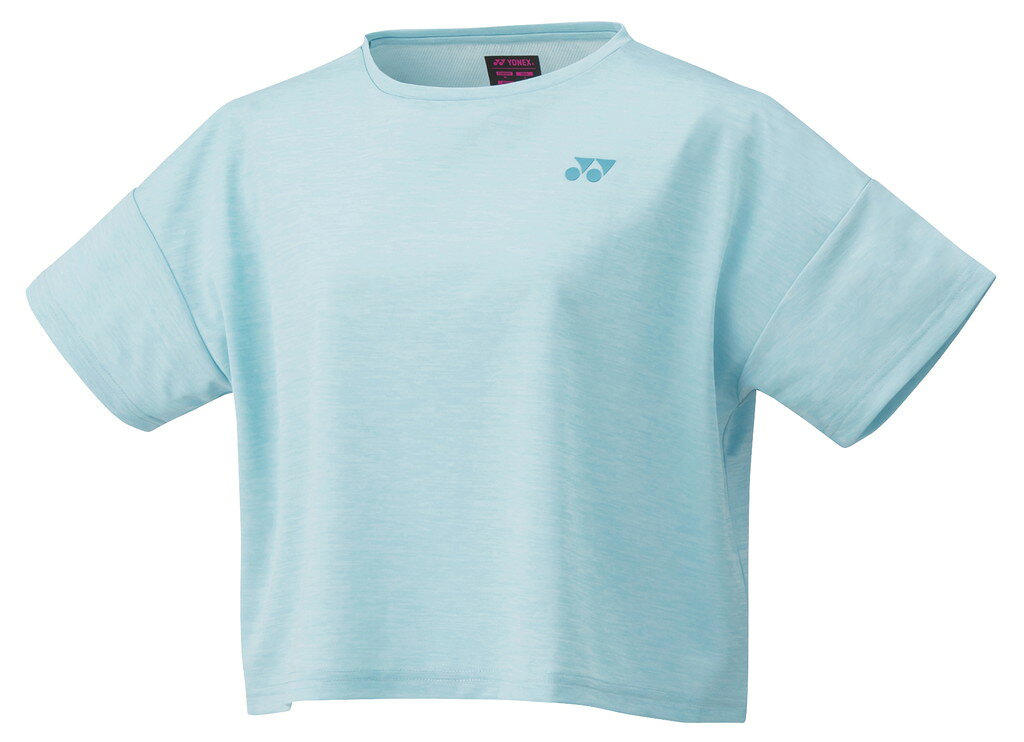 【メール便発送品】ヨネックス YONEX テニス・バドミントン ウエア（ウィメンズ） ウィメンズドライTシャツ アイスブルー(308) S 16605