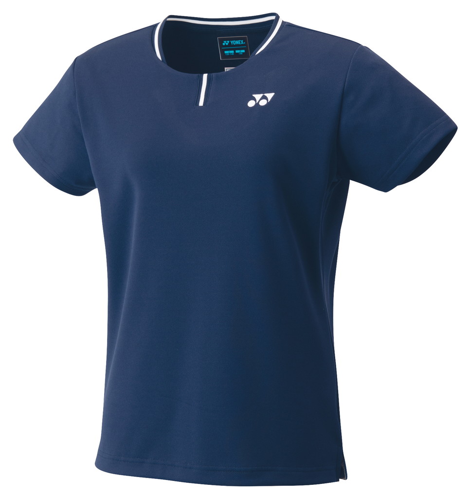 【メール便発送品】ヨネックス YONEX テニス・バドミントン ウエア（ジュニア） ジュニアゲームシャツ ネイビーブルー(019) J140 20624J