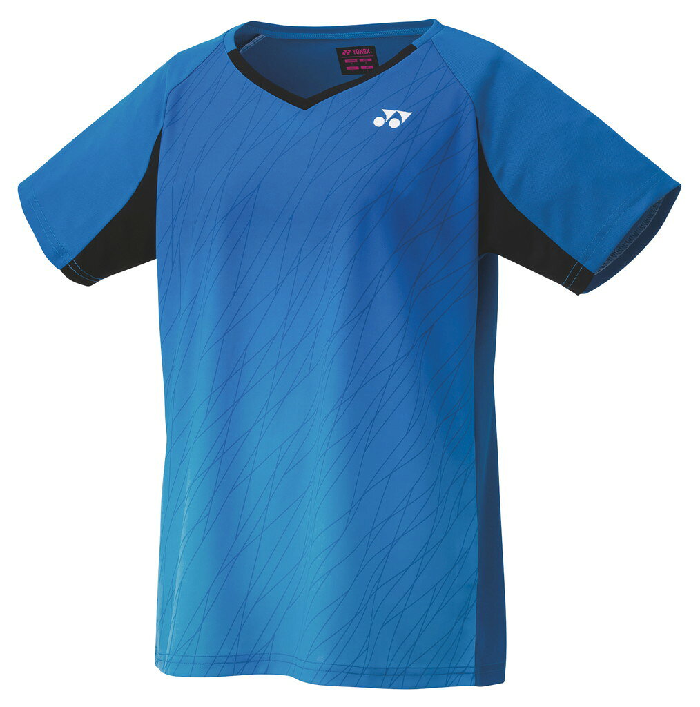 【メール便発送品】ヨネックス YONEX テニス・バドミントン ウエア（ウィメンズ） ウィメンズゲームシャツ ブラストブルー(786) S 20661