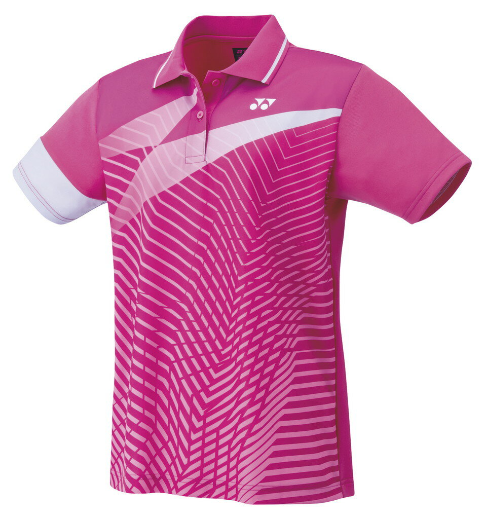 【メール便発送品】ヨネックス YONEX テニス・バドミントン ウエア（ウィメンズ） ウィメンズゲームシャツ ベリーピンク(654) O 20663