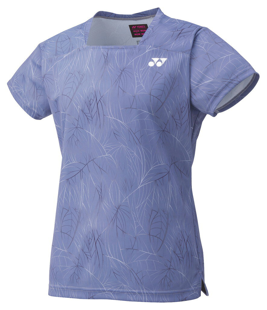 【メール便発送品】ヨネックス YONEX テニス・バドミントン ウエア（ウィメンズ） ウィメンズゲームシャツ ライラックグレー(811) S 20664