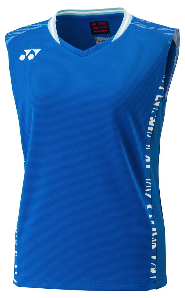 【メール便発送品】ヨネックス YONEX テニス・バドミントン ウエア（ウィメンズ） ウィメンズゲームシャツ（ノースリーブ） ブラストブルー(786) M 20674