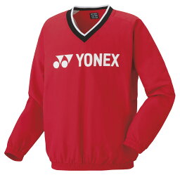 【メール便発送品】ヨネックス YONEX テニス・バドミントン ウエア（ユニ） ユニ裏地付ブレーカー サンセットレッド(496) L 32033