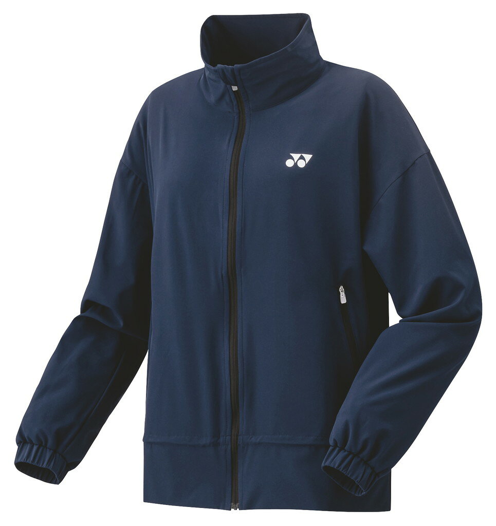 【メール便発送品】ヨネックス YONEX テニス・バドミントン ウエア（ウィメンズ） ウィメンズウォームアップシャツ ネイビーブルー(019) S 57061