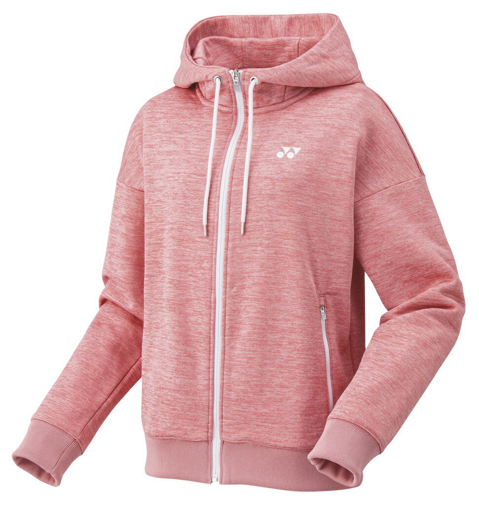 【メール便発送品】ヨネックス YONEX テニス・バドミントン ウエア（ウィメンズ） ウィメンズスウェットパーカー モーブピンク(623) S 57067