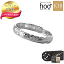 【ランキング受賞】hoo K10 リング ハワイアンジュエリー 10金 指輪 ハワイアンジュエリー レディース リング 幅3mm hoo-1r-s-wg K10...