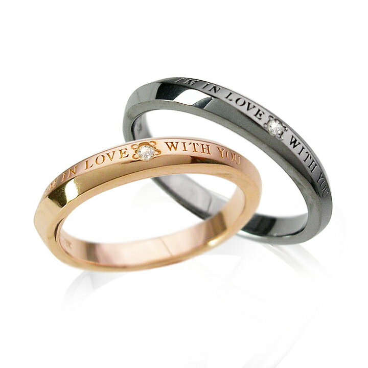 【刻印対応】ペアリング シルバー 指輪 ペアリング 刻印 LOVERS SCENE シルバーペアリング LSR0070DPK-..