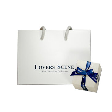 LOVERS SCENE ラバーズシーン リングホルダーペンダント ネックレス（レディース）【LSP0066-45】【シルバーネックレス ペンダント リングネックレス リング クロス プレゼント ギフト アクセサリー シルバー リングホルダー ギフト かわいい】誕生石 プレゼント