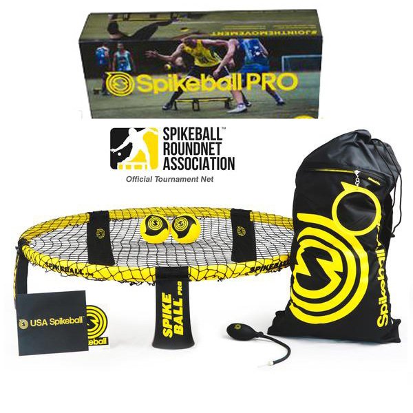 楽天彩輪商店　食卓に彩りと笑顔の輪をスパイクボール Spikeball PRO プロセット プレイネット 公式プロボール 2個 空気入れ 公式プロバック 輸入代理店品 正規品 送料無料