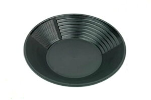 たのしい砂金採り パンニング皿 エスティング ゴールドパン 12インチ 30cm