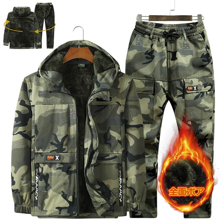 暖かい 裏起毛 マウンテンパーカー アウター 撥水 防水 メンズ セットアップ マウンテンパーカーメンズ..