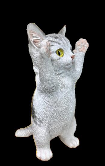 ねこの置物 ガーデニング ガーデンオーナメント 置物 オブジェ インテリア かわい...