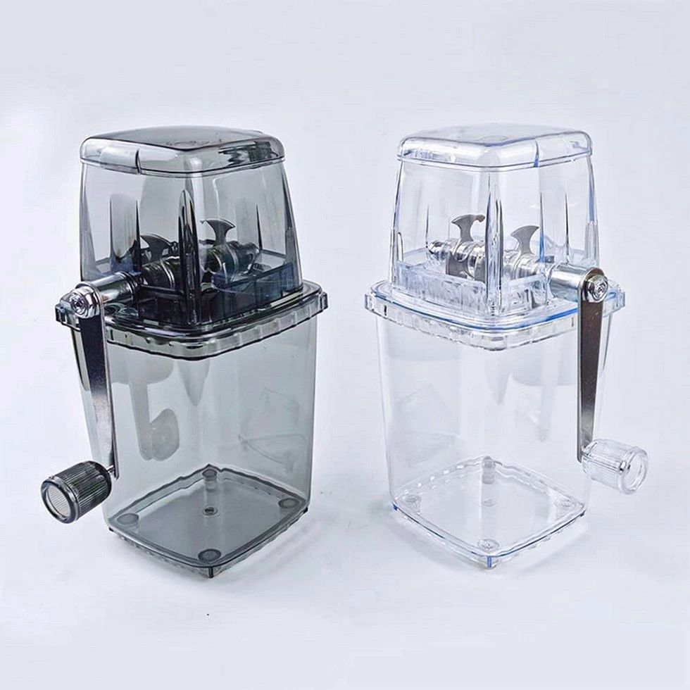 クラッシュアイス アイスクラッシャー かき氷機 クラッシャー かき氷 手動 砕氷機 使いやすい 小型 ポ..