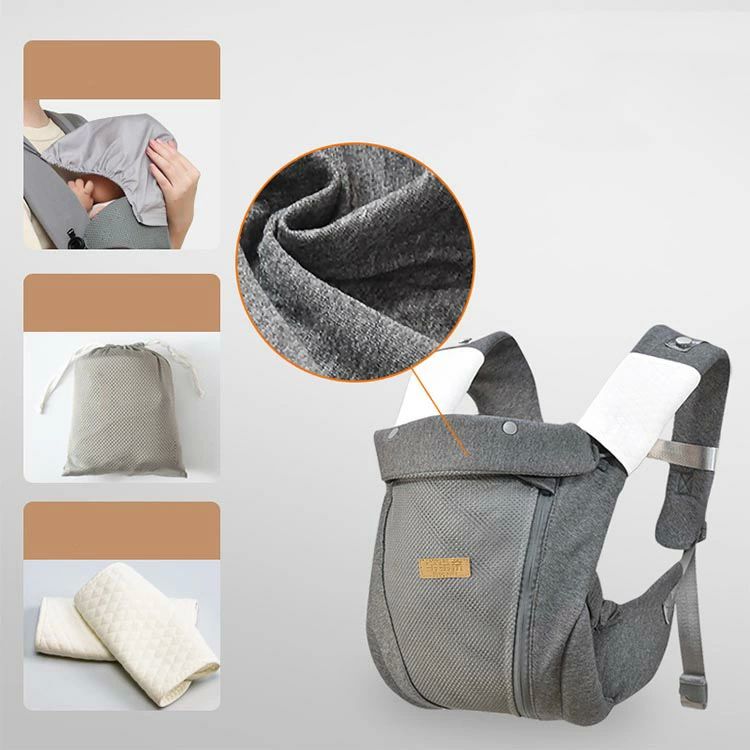 新生児から使える ベビーキャリア ベビーラップ 縦抱き 新生児 抱っこ紐 抱っこひも スリング 首すわ 抱っこ紐 新生児 柔らかい