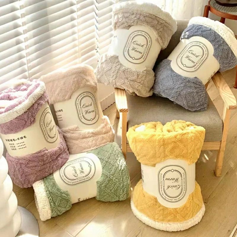 9色！ブランケット 肌布団 肌掛けケット 春夏秋冬 毛布 裏起毛 厚手 防寒 シングル...