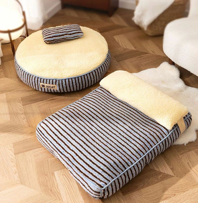 【新商品入荷】ペット用寝袋 犬 ベッド 猫 ベッド ペットベッド ペットクッション 滑り止め 通年 洗え..