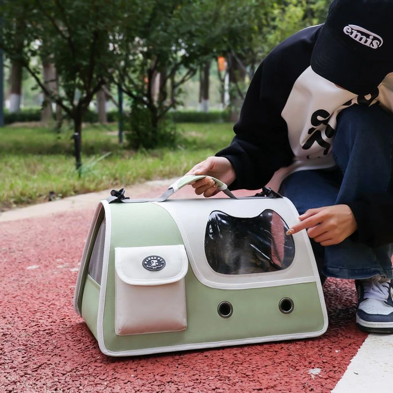 ペット用バッグ 猫用外出ポータブルバッグ 猫用ケージ ハンドキャリー 犬用バッグ 大容量ペットリュック