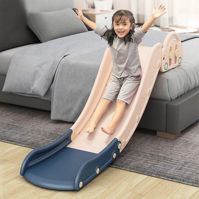 すべり台 滑り台 組立簡単 コンパクト 省スペース 耐荷重100kg 6歳 子供 キッズ ベイビー ソファー 寝台の縁 階段 スライダー 幼児 子ど