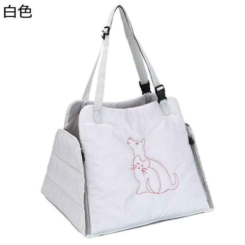 犬 猫用 ペットドライブボックス 座席シート 助手席 シートベルト付き ペットキャリー ポータブル 中型犬猫用 滑り止め 耐摩耗 洗える