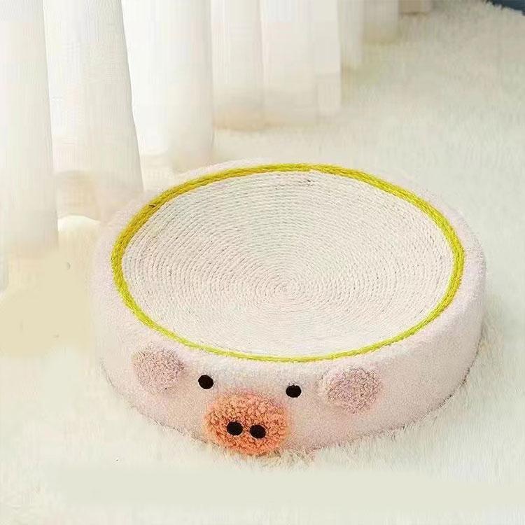 麻 爪とぎ 爪研ぎ 型 ベッド アニマル 可愛い 果物 かわいい 縄巻き ソファ 猫用 ...