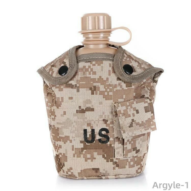 【送料無料】アウトドア キャンプ コポータブル カバー付き キャンティーンカップ 軍用 調理器具セット ミリタリー水筒 3点セット