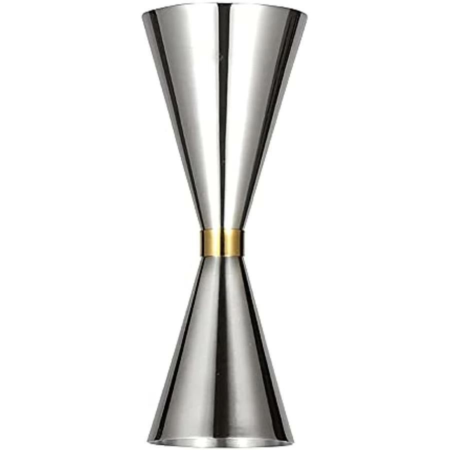 カクテル メジャーカップ 30 ml ＆ 60 ml ジガーカップ ウイスキー はかり 計量カップ ステンレス鋼 ク..
