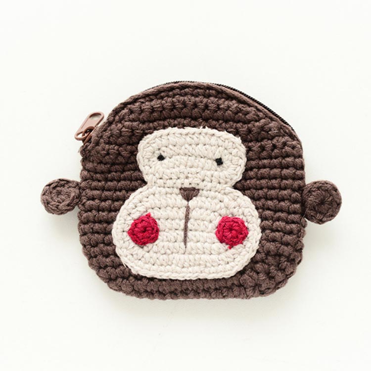 お財布 子供 小物入れ ポーチ コインケース かわいい 小銭入れ 編み込み コンパクト キッズ マルチケース 通学 レディース ミニ財布 コ