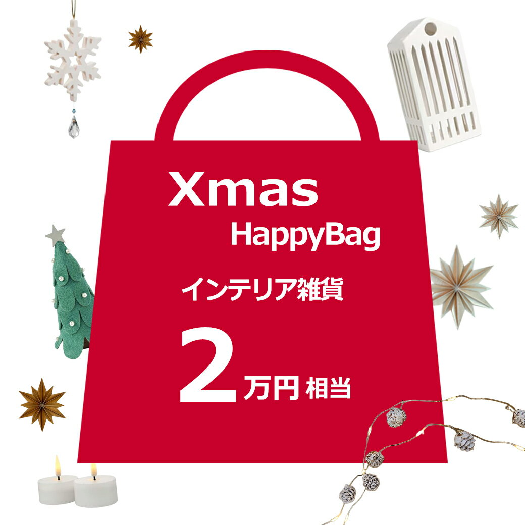 150円OFFクーポンあり【先着利用】クリスマス 福袋 2万円相当 インテリア 雑貨 飾り デコレーション 松ぼっくり LED ライト SIRIUS リモコン付...