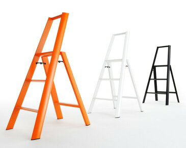 送料無料 ポイントアップ中 Metaphys メタフィス lucano ルカーノ 3ステップ ML2.0-3 踏み台 折りたたみ 脚立 3段 アルミ 軽量 おしゃれ