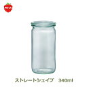 ストレー ト シェイプ 340 ml WE-975 フタSサイズ STRAIGHT WECK ウェック キャニスター ガラス 存 容器 耐熱 密閉 保存瓶 おしゃれ キッチン 収納 密閉 かわいい イチゴ いちご 柄 常温保存 …