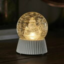 スノードーム クリスマス ライト LED ライト ツリー サンタ ギフト プレゼント リモコン 対応 北欧 おしゃれ 可愛い 光 飾り 室内 スノー グローブ 34800 34801 送料無料 ラッピング対応 おすすめ 照明 ミニ 女性 子供 ホワイト 白