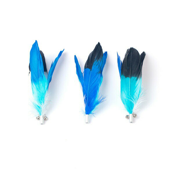 猫じゃらし 専用パーツ 付け替え 羽根 3個 セット pidan Feather Refill ピダン Cat Teaser Accessories おもちゃ ペット用品 ネコ グッズ グース フェザー 雁 ガチョウ 鳥 野生 交換式 取り換えられる ギフト 贈り物 猫ちゃん 愛猫用
