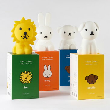 100円クーポン対象 ファースト ライト ミッフィー ライオン ボリス スナッフィー LED ランプ Mr.Maria First Light Miffy and Friends USB 充電式 スタンド ナイト おしゃれ MM-007 ギフト 出産祝い ナイトライト おもちゃ 癒やし ランタン 玄関 停電 防災 キャンプ 内祝い