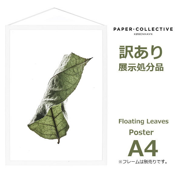 訳アリ クリア ポスター A4 ペーパーコレクティブ Floating Leaves 04 半額 展 ...
