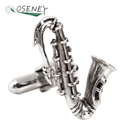 樂天商城 - カフスボタン カフス サックスフォン サックス 楽器 シルバー925