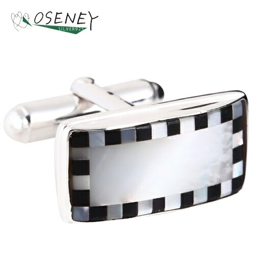 樂天商城 - カフスボタン カフス メンズ ファッション シルバー925 白蝶貝