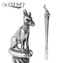 フォーク 犬 いぬ イヌ 携帯用 小さめ シルバー925 silver925 純銀製 ギフト(3)