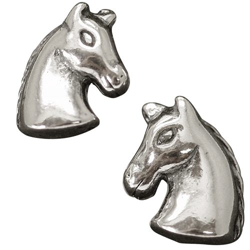 ピアス 馬 シルバー925 アクセサリー うま 送料無料