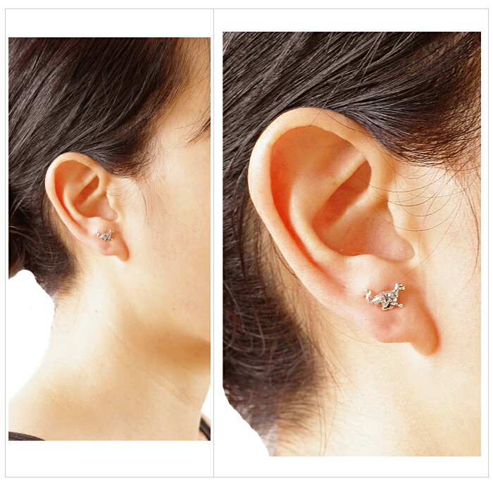 チーター ピアス シルバー925 アクセサリー