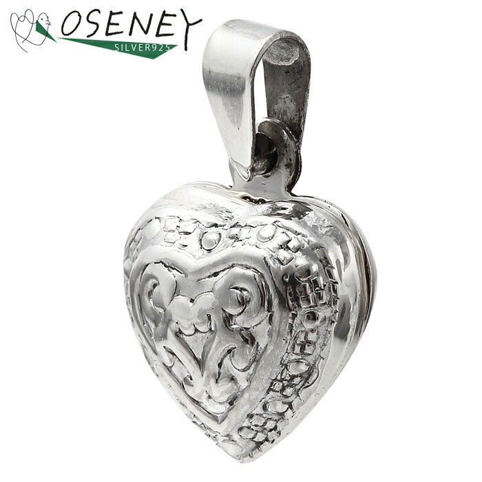 樂天商城 - ロケットペンダント 写真 トップ ハート シルバー 925