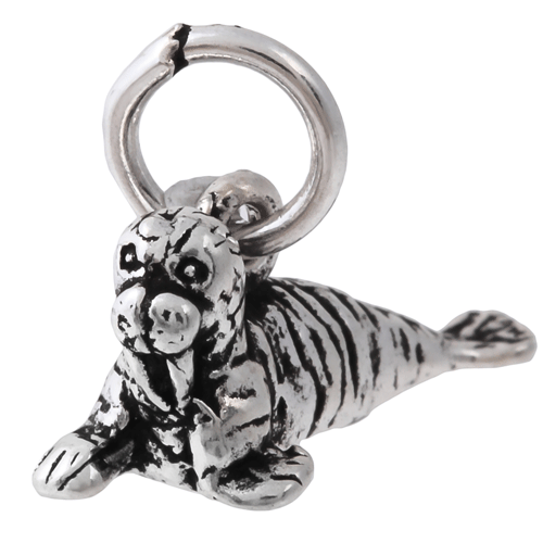 樂天商城 - チャーム アクセサリー シルバー925 純銀 セイウチ トド 海獣 送料無料