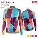 女性用 サイクルジャージ 長袖ウエア サイクリング用 ロードバイク ウェア 自転車ウェア 春夏用サイクルジャージ 長袖 サイクルウエア 自転車 送料無料 レディ...